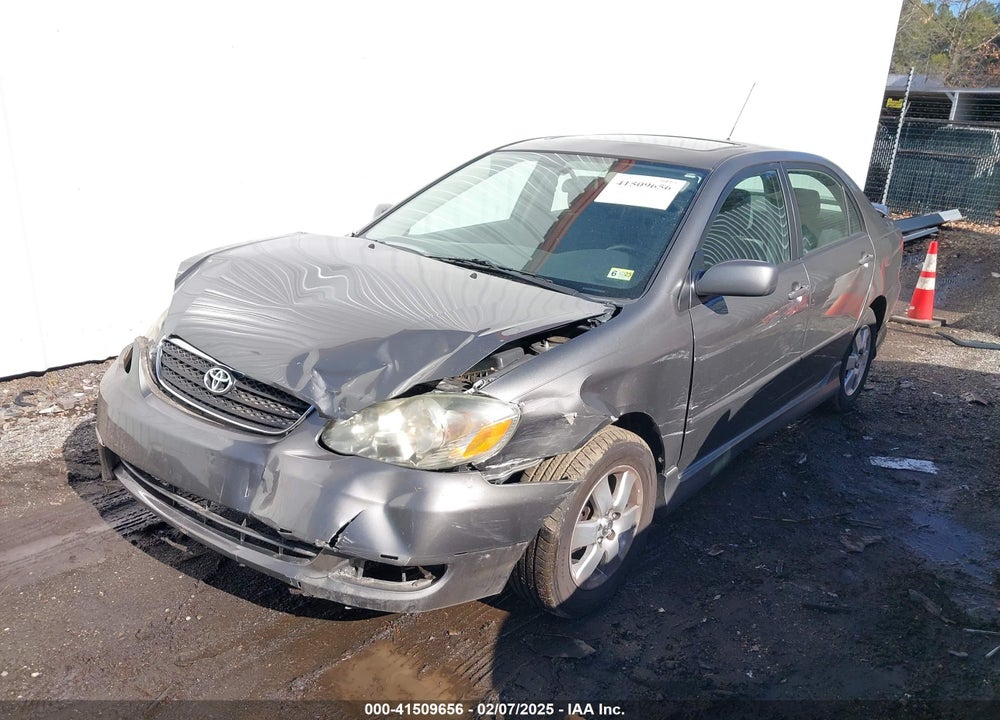 2008 TOYOTA COROLLA VIN: 2T1BR32E18C857356