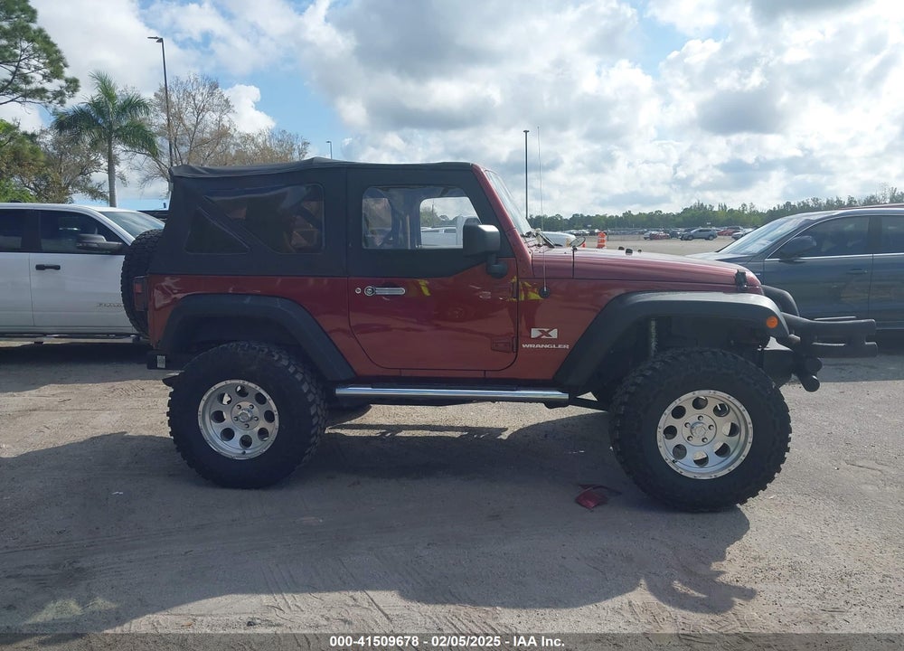 2007 JEEP WRANGLER X VIN: 1J8FA24187L180609