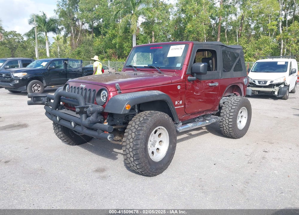 2007 JEEP WRANGLER X VIN: 1J8FA24187L180609