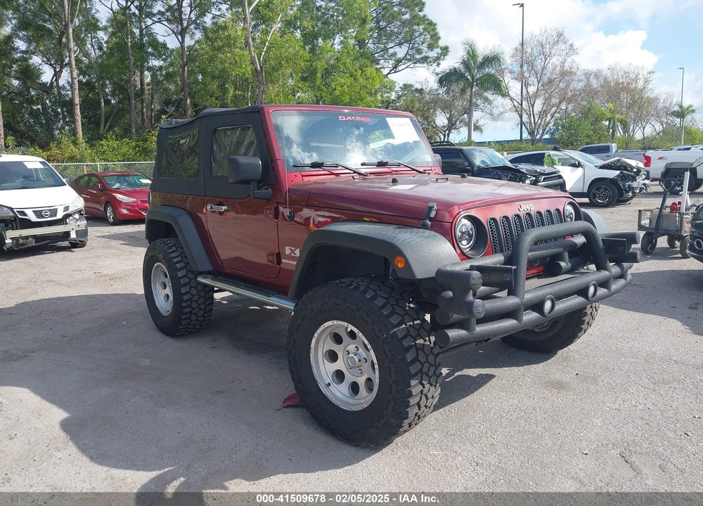 2007 JEEP WRANGLER X VIN: 1J8FA24187L180609
