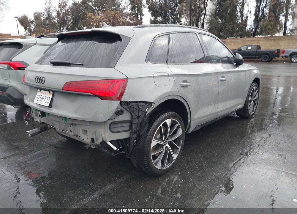 2022 AUDI SQ5 PREMIUM PLUS TFSI QUATTRO TIPTRONIC VIN: WA1B4AFY0N2042917