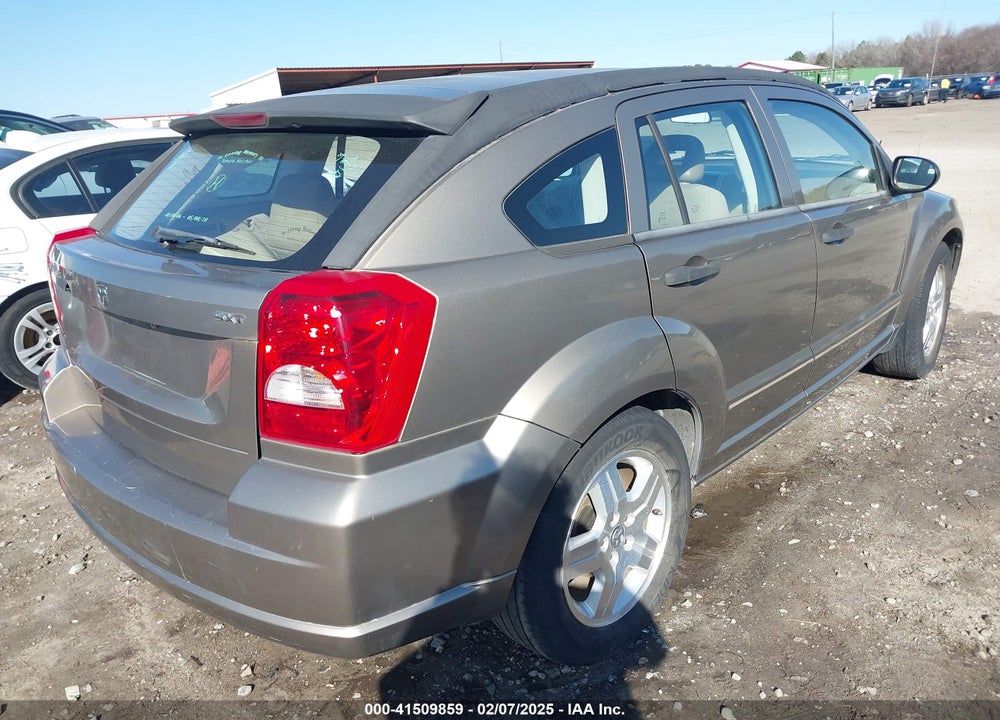 2007 DODGE CALIBER VIN: 1B3HB48B17D192706