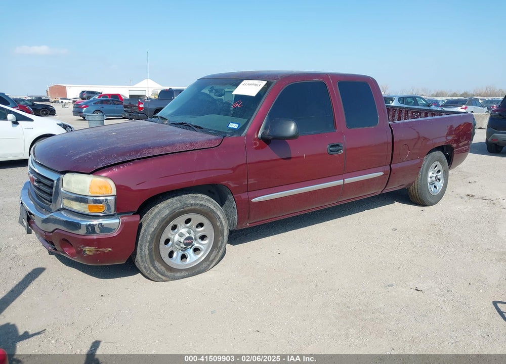 2003 GMC SIERRA 1500 SLE VIN: 2GTEC19V131329042