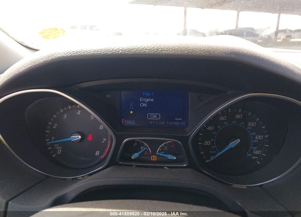 2013 FORD FOCUS VIN: 1FADP3K23DL267432