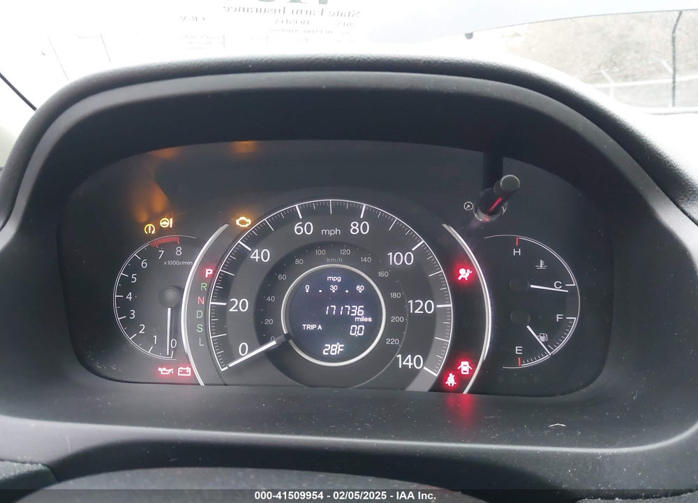 2015 HONDA CR-V EX VIN: 2HKRM4H52FH688663