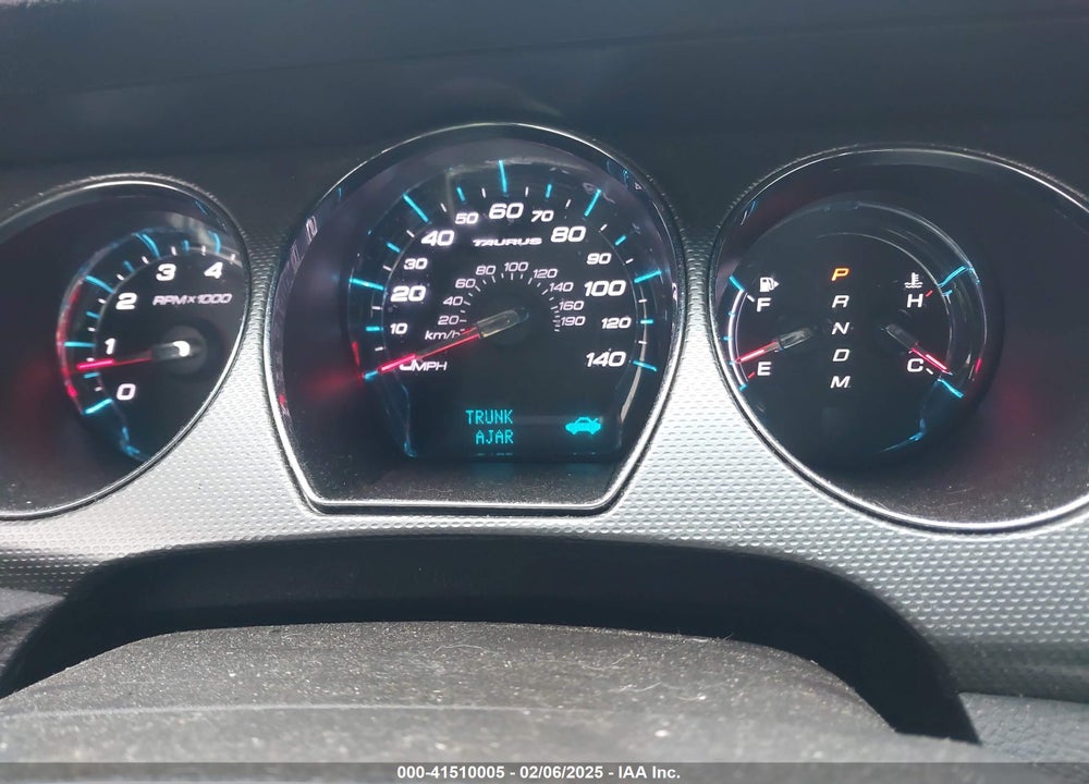 2011 FORD TAURUS VIN: 1FAHP2EW4BG166366