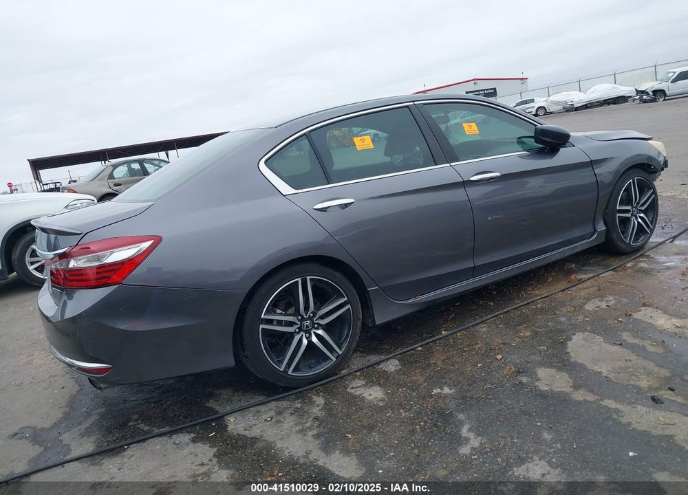 2017 HONDA ACCORD SPORT VIN: 1HGCR2F54HA016808