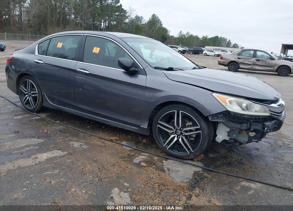 2017 HONDA ACCORD SPORT VIN: 1HGCR2F54HA016808