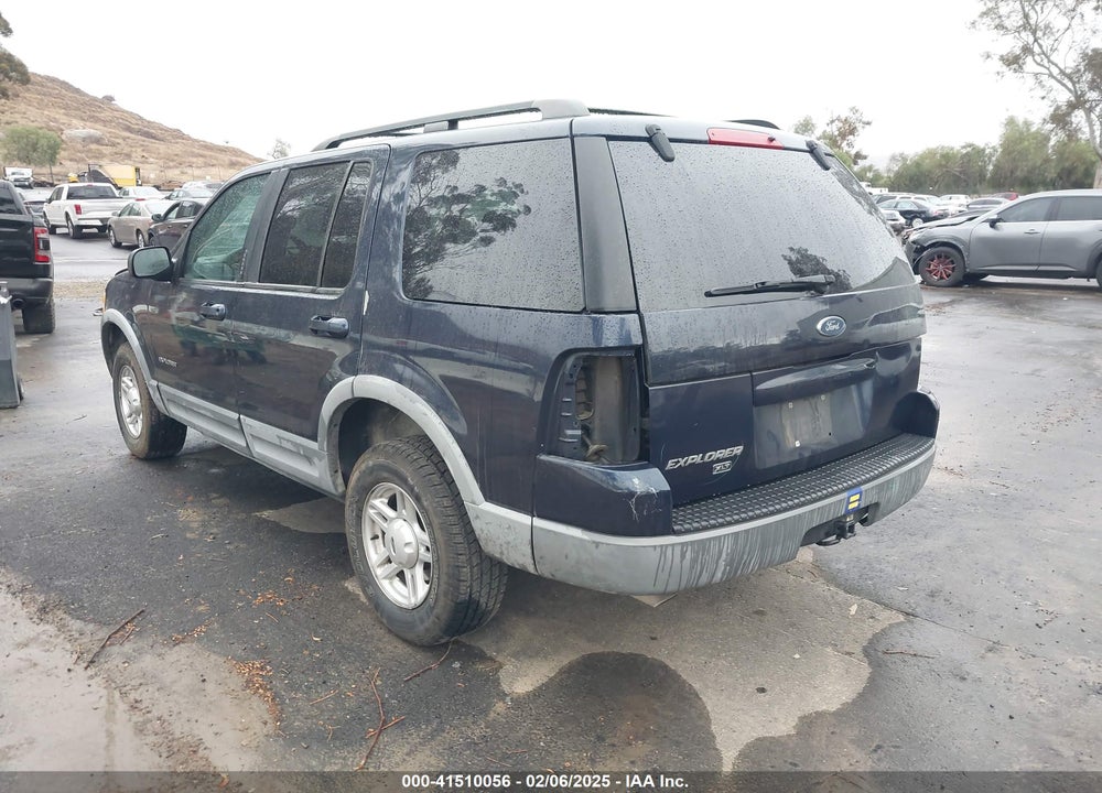 2002 FORD EXPLORER XLT VIN: 1FMZU63K32ZC90644