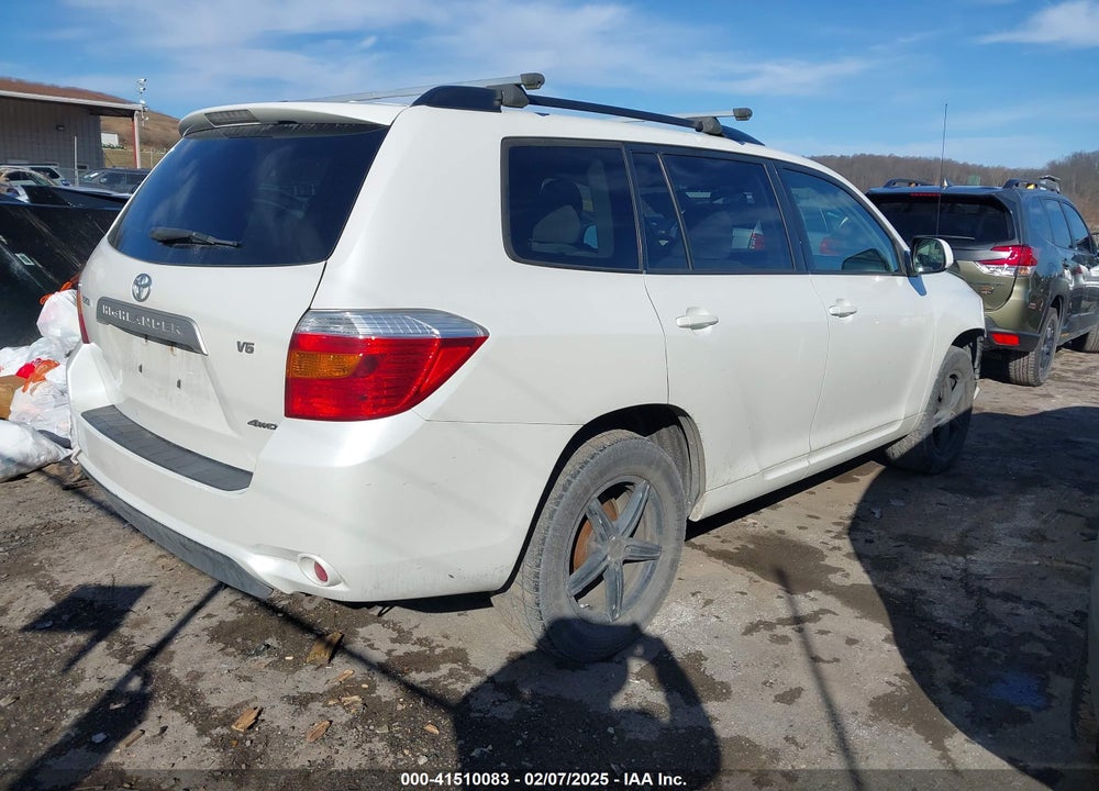 2009 TOYOTA HIGHLANDER VIN: JTEES41A092128461