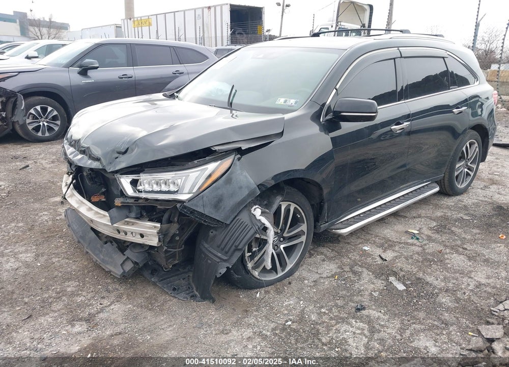 2017 ACURA MDX ADVANCE PACKAGE VIN: 5FRYD4H82HB001767