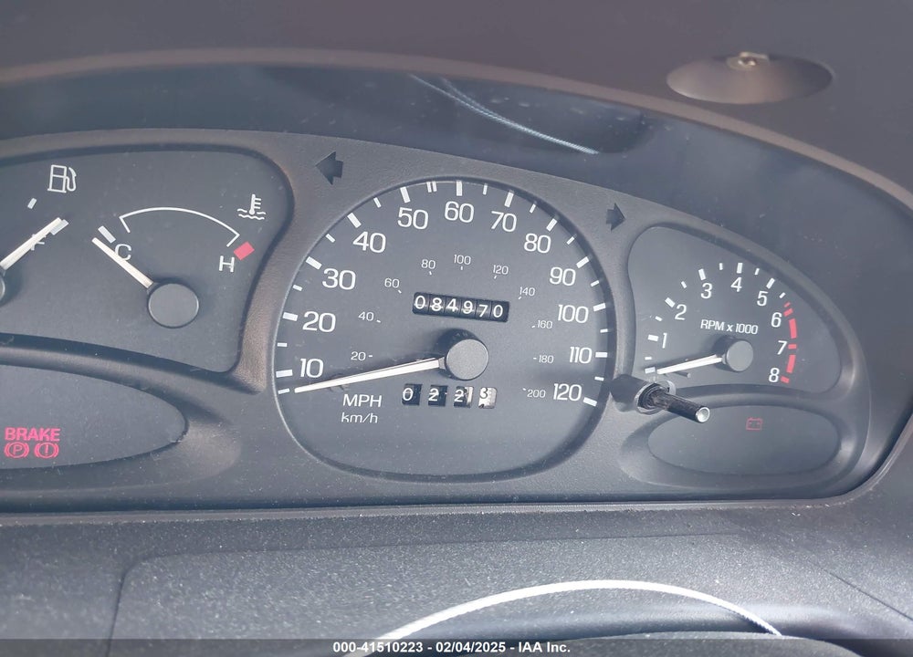1997 FORD ESCORT LX VIN: 1FALP15P4VW104389