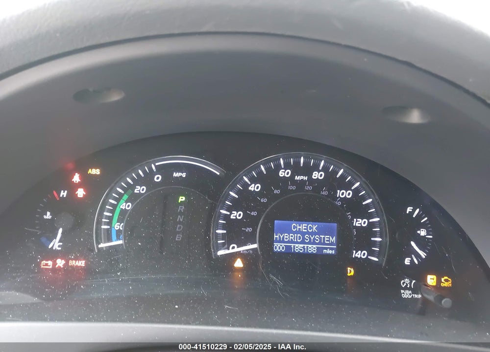 2007 TOYOTA CAMRY HYBRID VIN: 4T1BB46K47U019278