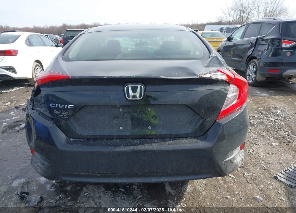 2016 HONDA CIVIC VIN: 19XFC2F76GE078186