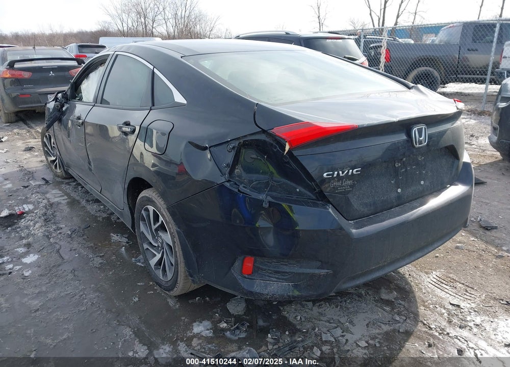 2016 HONDA CIVIC VIN: 19XFC2F76GE078186