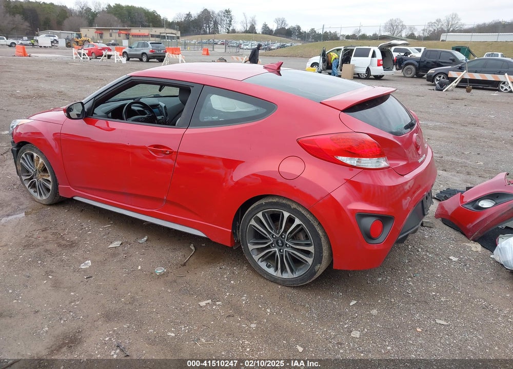 2016 HYUNDAI VELOSTER VIN: KMHTC6AE1GU299126
