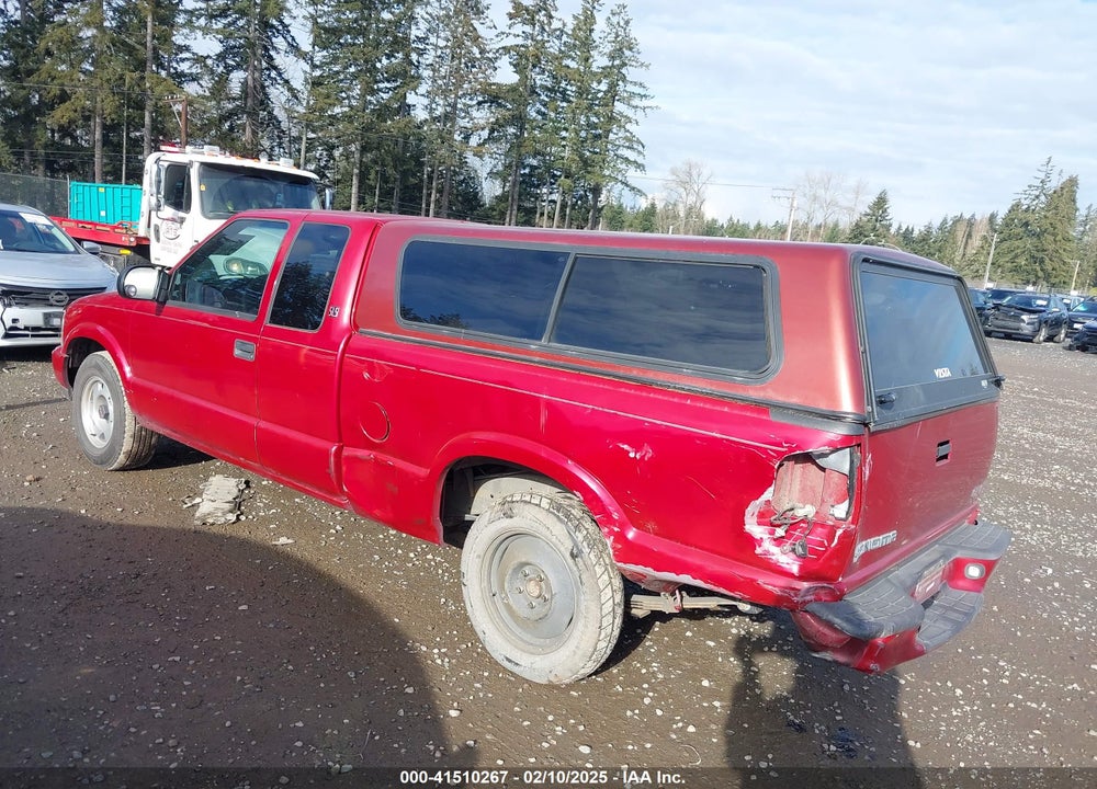 2000 GMC SONOMA SLS VIN: 1GTCS1956Y8290706