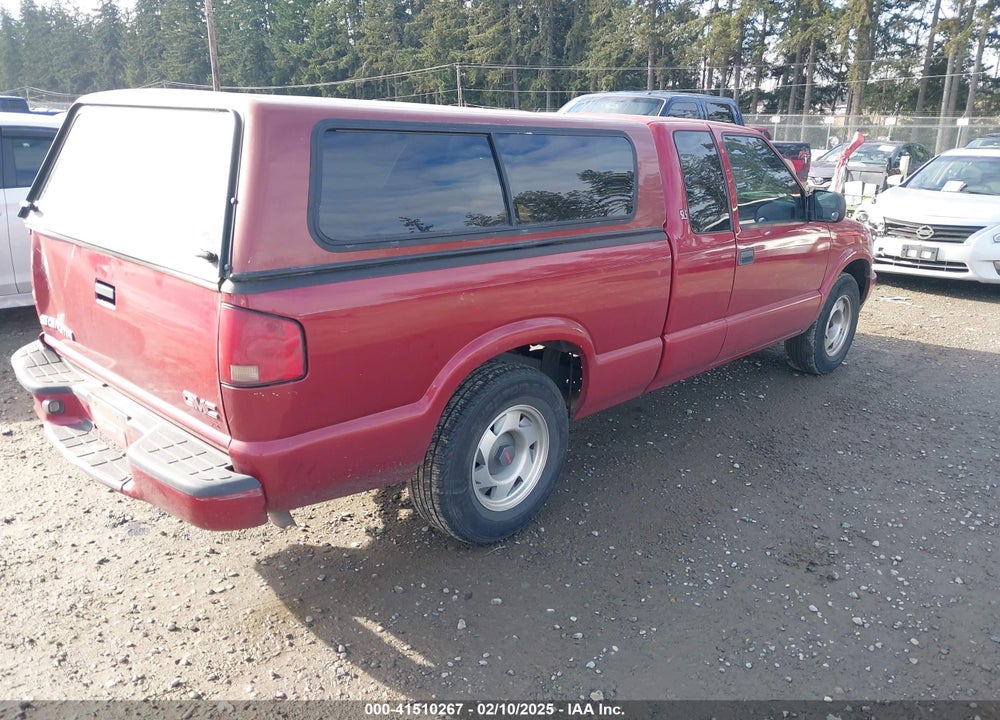 2000 GMC SONOMA SLS VIN: 1GTCS1956Y8290706