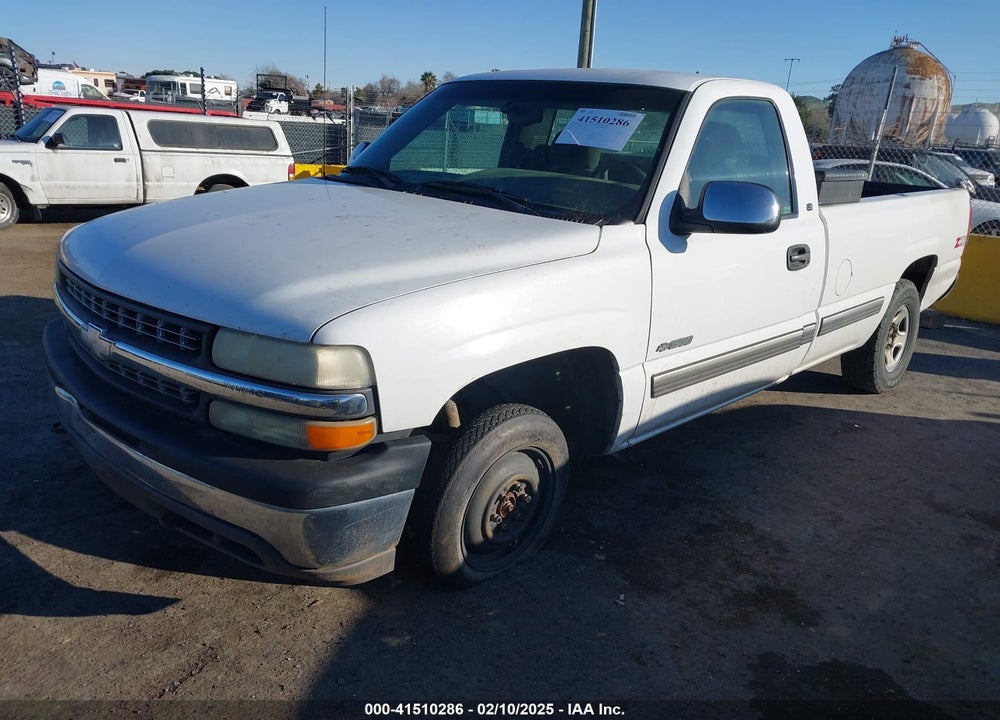 2001 CHEVROLET SILVERADO 1500 LS VIN: 1GCEK14T71Z329088