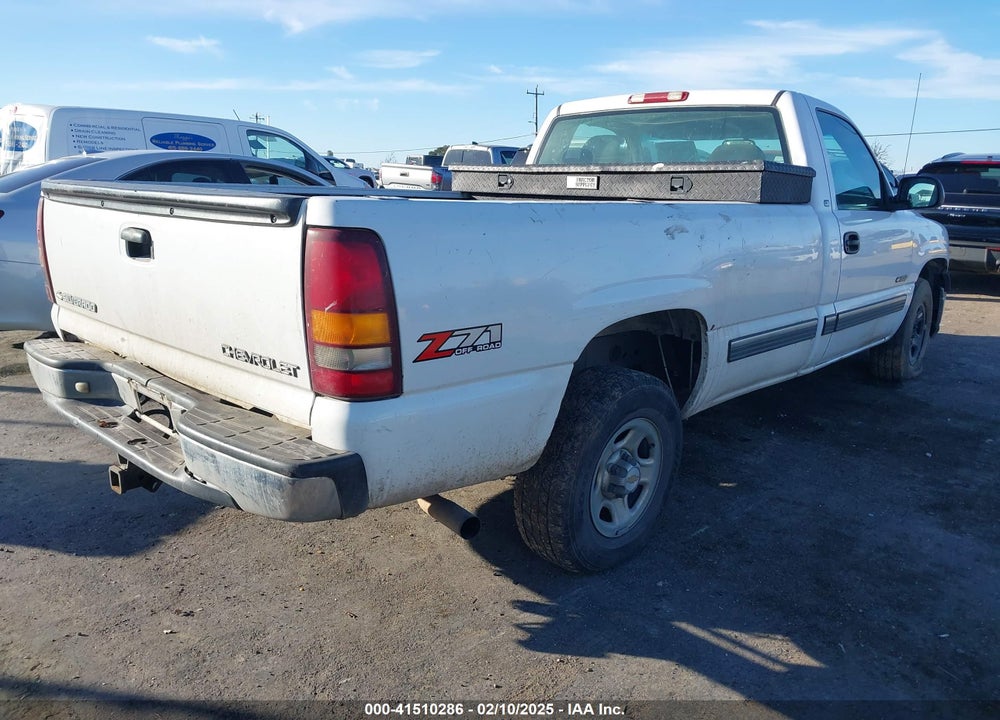 2001 CHEVROLET SILVERADO 1500 LS VIN: 1GCEK14T71Z329088
