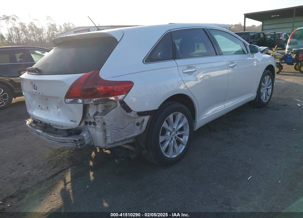 2013 TOYOTA VENZA LE/XLE VIN: 4T3ZA3BB7DU065417