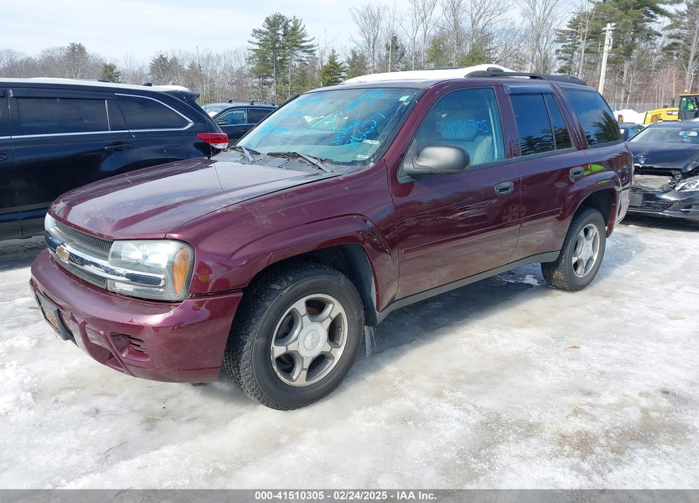 2007 CHEVROLET TRAILBLAZER LS VIN: 1GNDT13S472254165