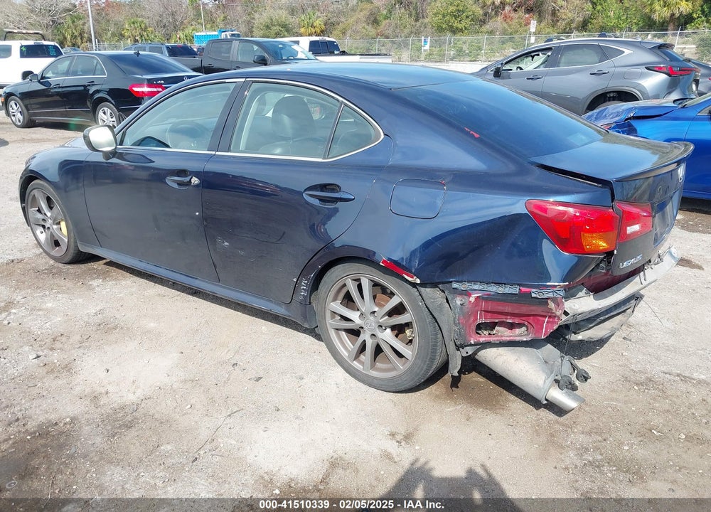 2006 LEXUS IS 350 VIN: JTHBE262065006275