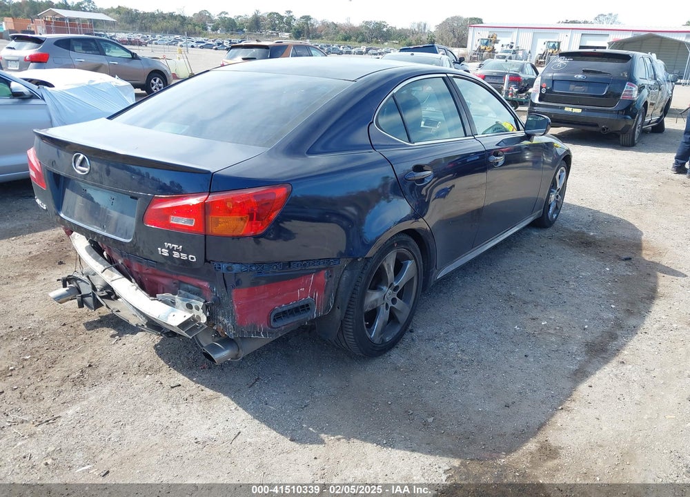 2006 LEXUS IS 350 VIN: JTHBE262065006275