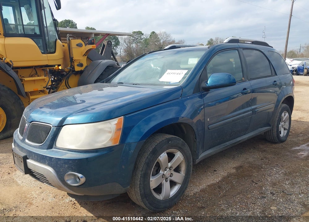 2007 PONTIAC TORRENT VIN: 2CKDL63F076106292
