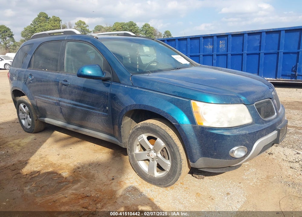 2007 PONTIAC TORRENT VIN: 2CKDL63F076106292
