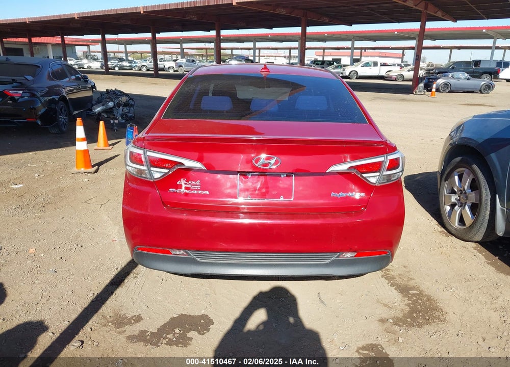 2016 HYUNDAI SONATA HYBRID VIN: KMHE24L15GA010728