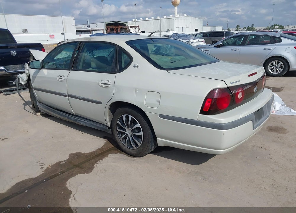 2004 CHEVROLET IMPALA VIN: 2G1WF52E449328010