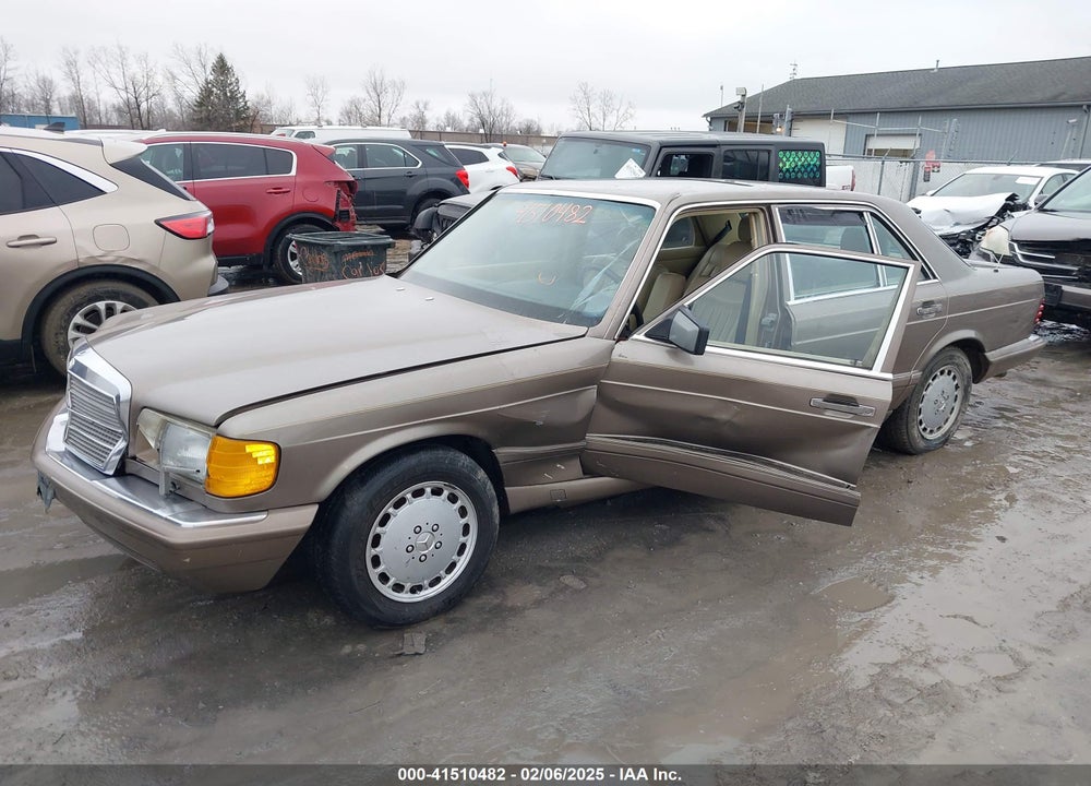 1988 MERCEDES-BENZ 420 SEL VIN: WDBCA35D0JA410914