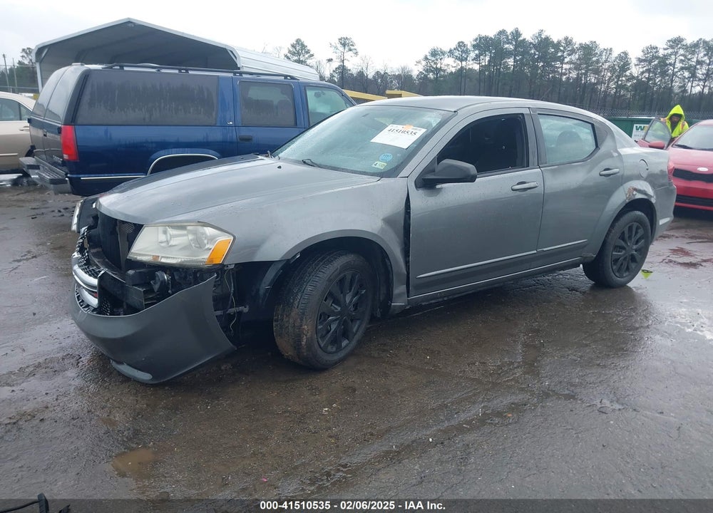 2012 DODGE AVENGER VIN: 1C3CDZAB9CN324212