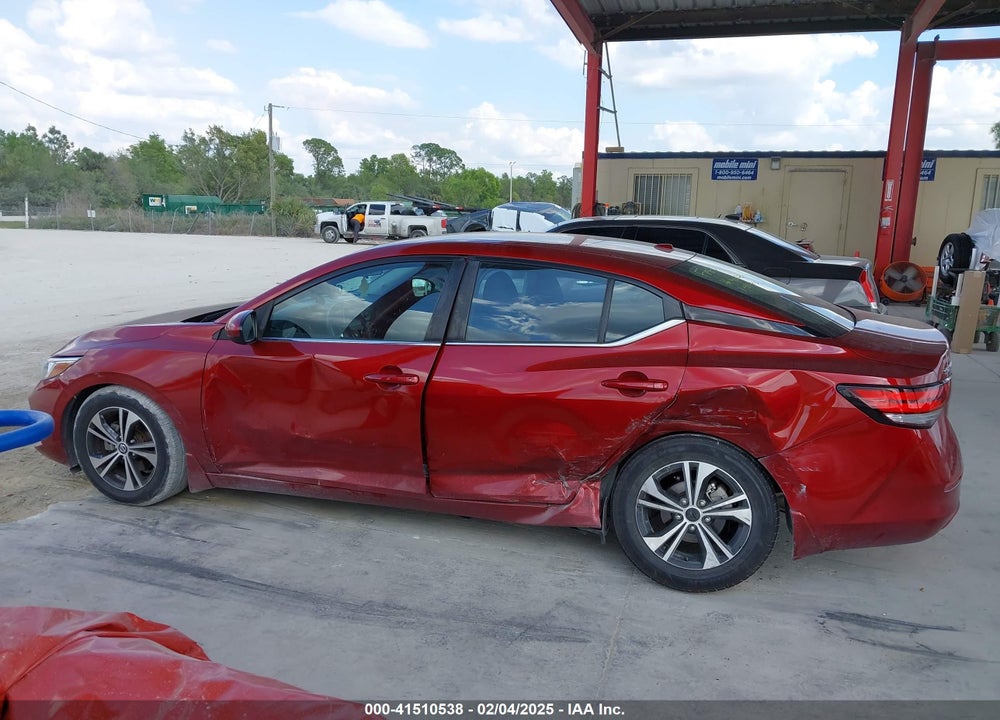 2021 NISSAN SENTRA VIN: 3N1AB8CV4MY209213