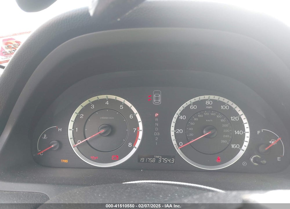2008 HONDA ACCORD VIN: 1HGCP36878A004187