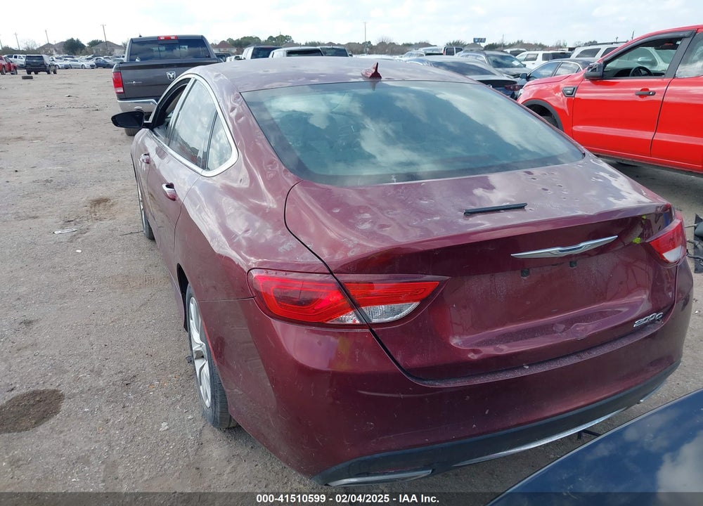 2015 CHRYSLER 200 VIN: 1C3CCCCGXFN519491