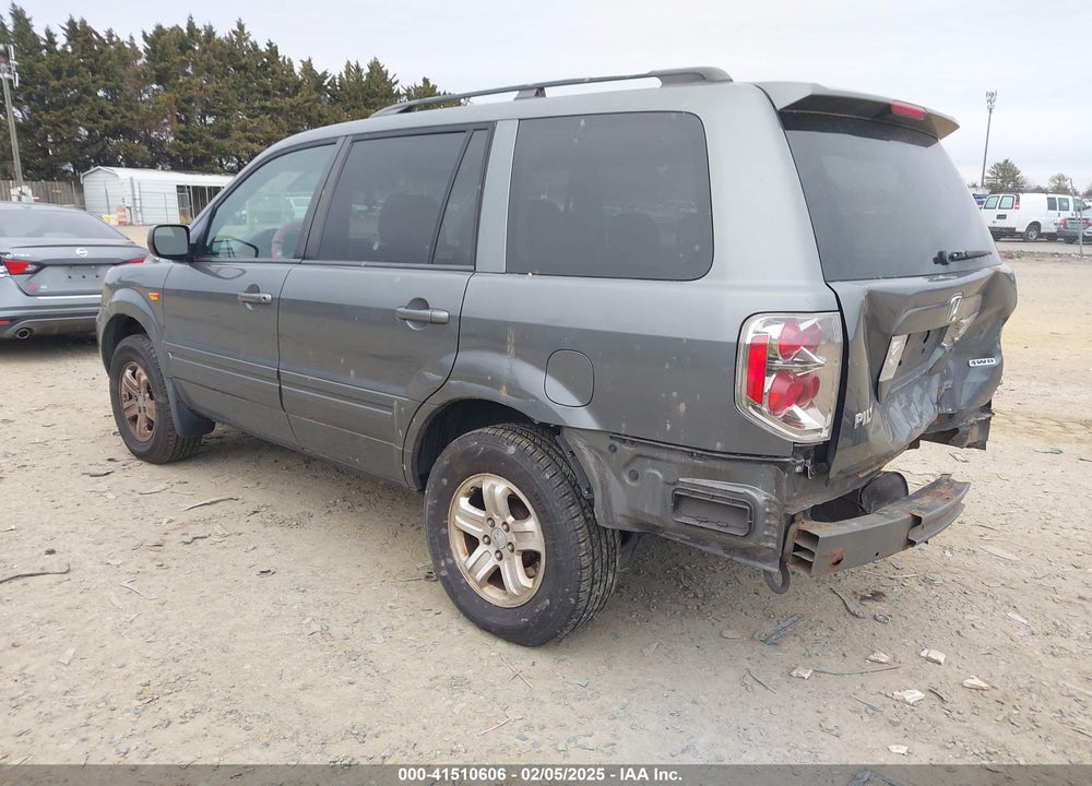 2008 HONDA PILOT VP VIN: 5FNYF18218B002916