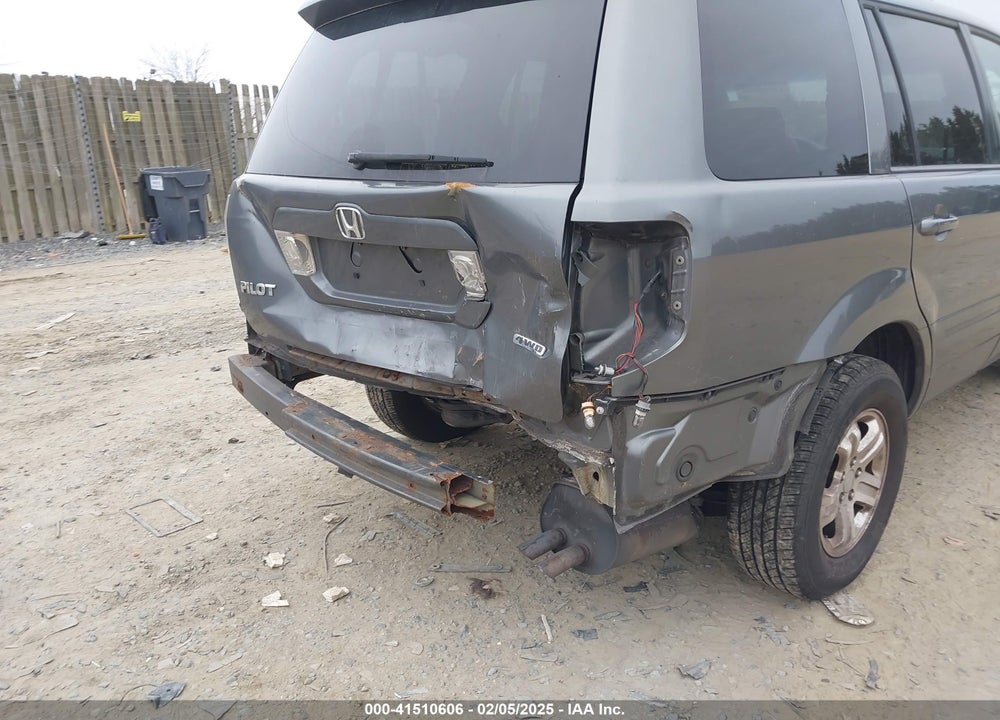 2008 HONDA PILOT VP VIN: 5FNYF18218B002916