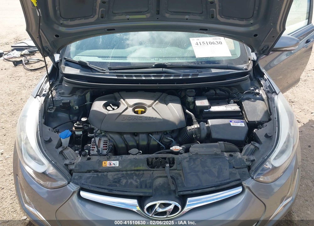 2016 HYUNDAI ELANTRA VALUE EDITION VIN: KMHDH4AE0GU605811