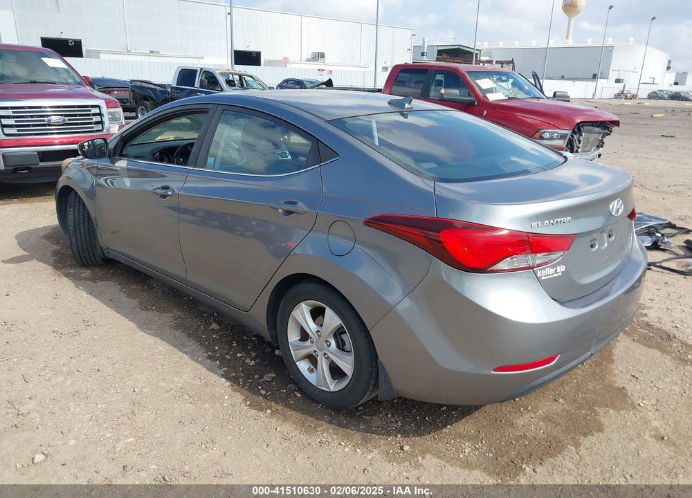 2016 HYUNDAI ELANTRA VALUE EDITION VIN: KMHDH4AE0GU605811