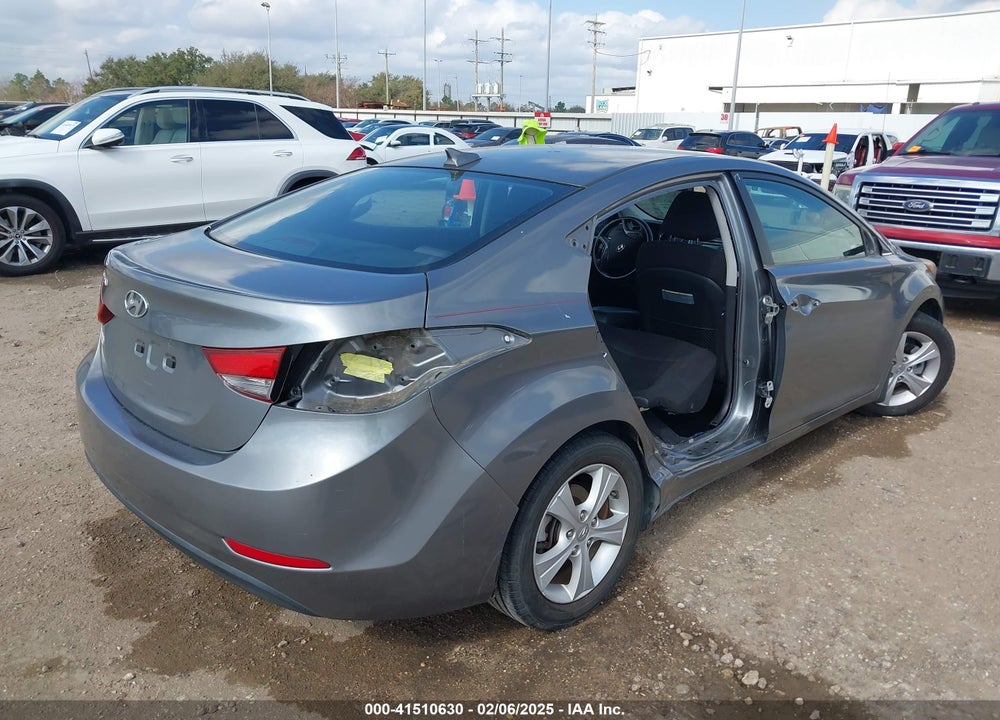 2016 HYUNDAI ELANTRA VALUE EDITION VIN: KMHDH4AE0GU605811
