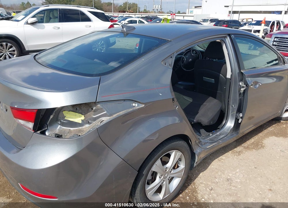 2016 HYUNDAI ELANTRA VALUE EDITION VIN: KMHDH4AE0GU605811