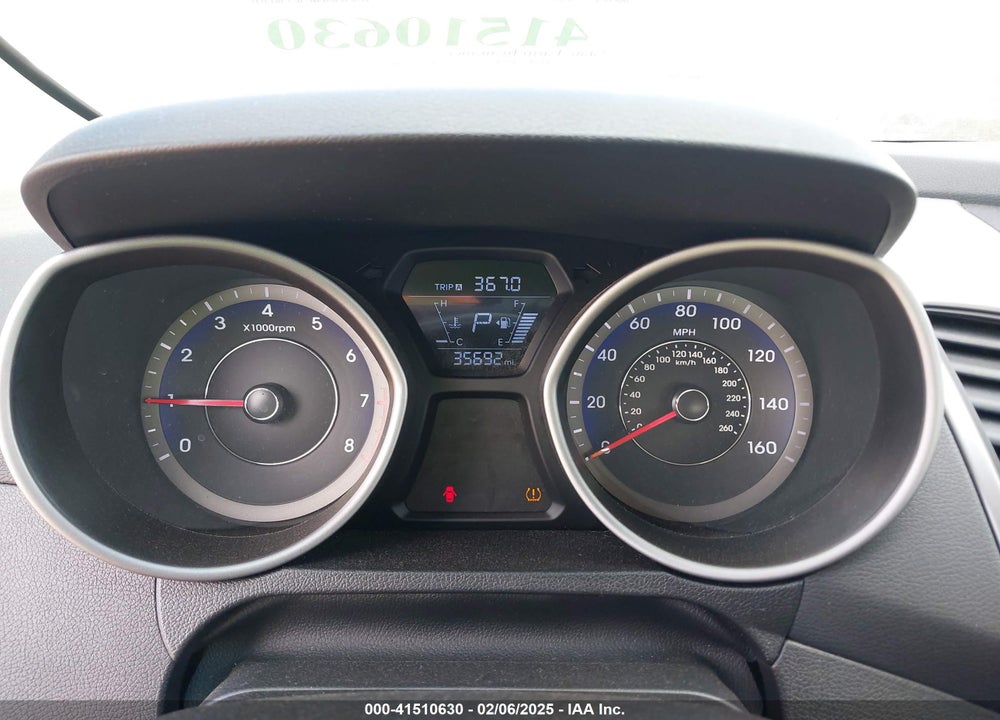 2016 HYUNDAI ELANTRA VALUE EDITION VIN: KMHDH4AE0GU605811