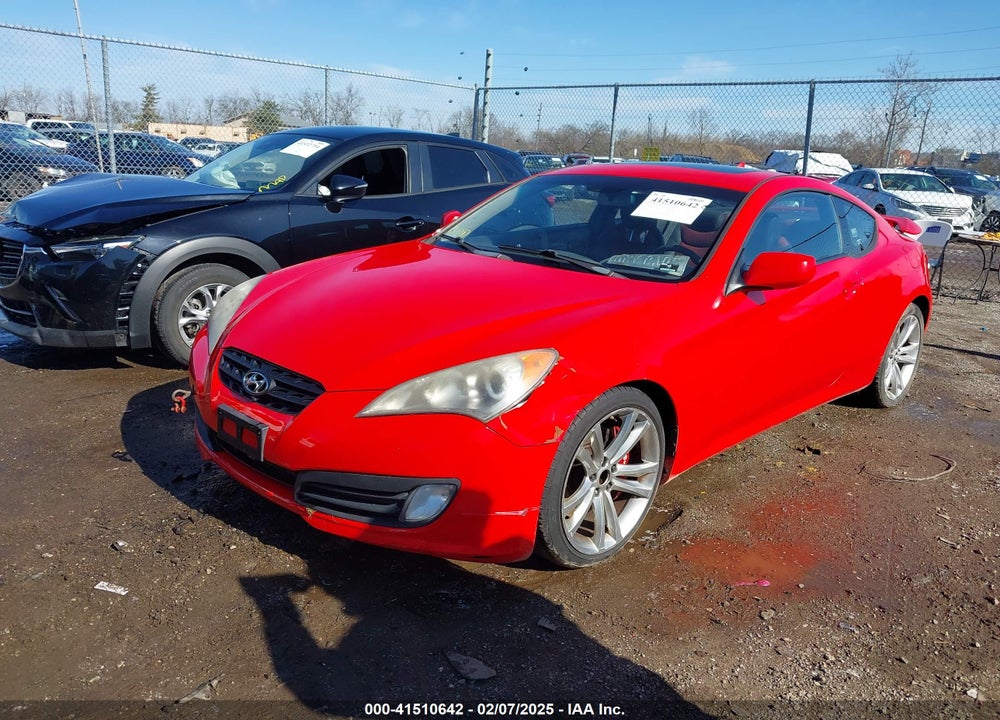 2010 HYUNDAI GENESIS 2.0T TRACK VIN: KMHHT6KD0AU013267