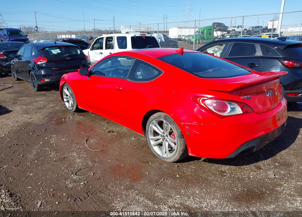 2010 HYUNDAI GENESIS 2.0T TRACK VIN: KMHHT6KD0AU013267