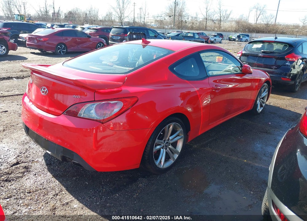 2010 HYUNDAI GENESIS 2.0T TRACK VIN: KMHHT6KD0AU013267