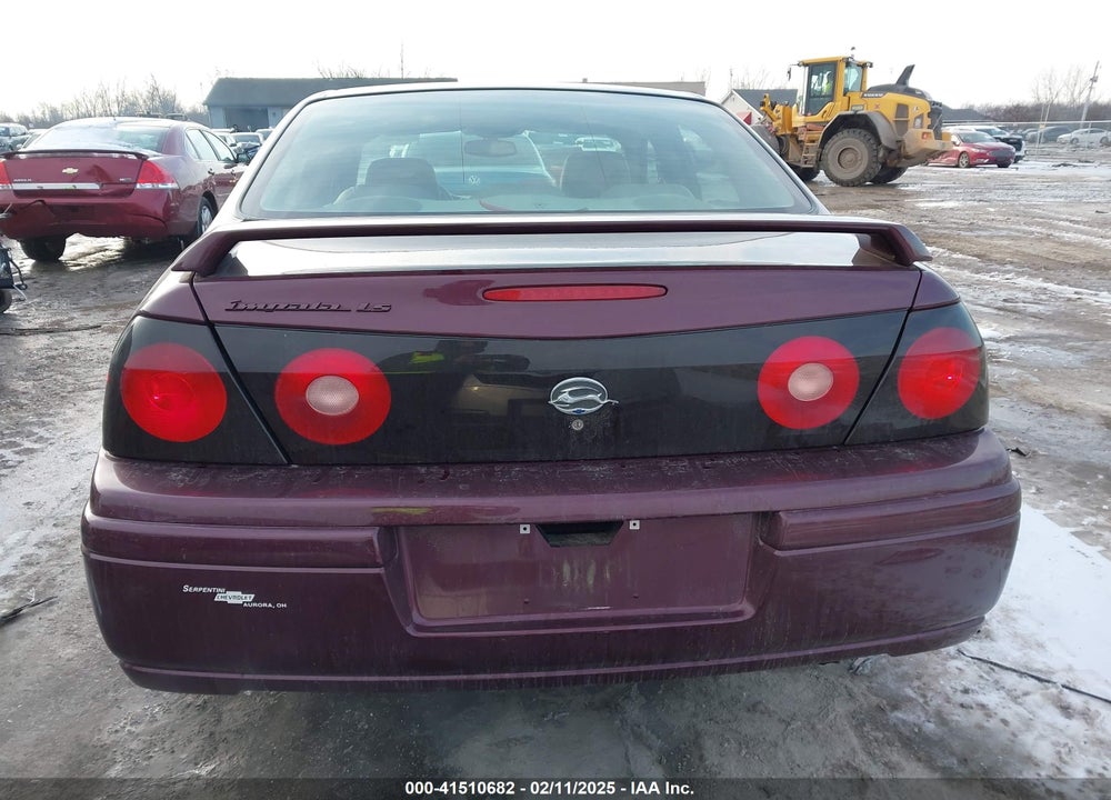 2004 CHEVROLET IMPALA LS VIN: 2G1WH52KX49334295