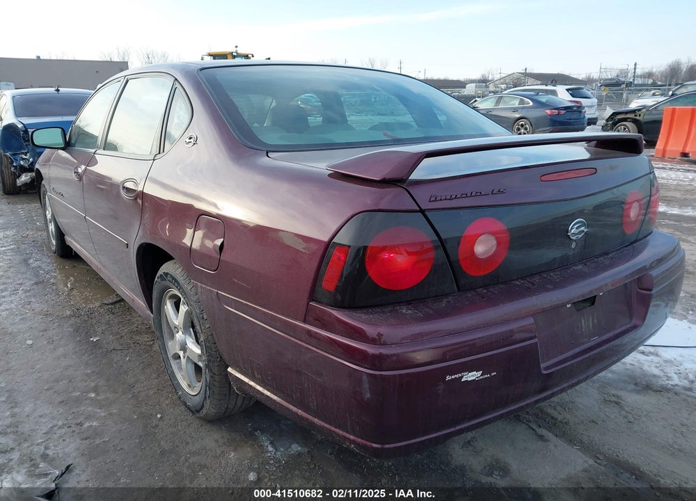 2004 CHEVROLET IMPALA LS VIN: 2G1WH52KX49334295