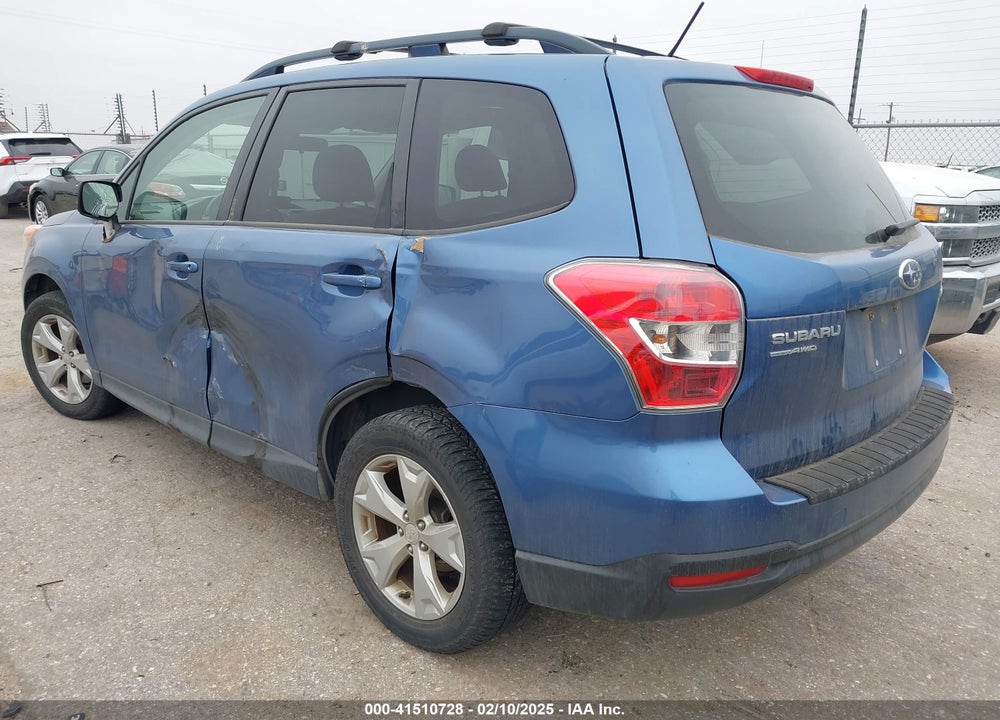 2015 SUBARU FORESTER 2.5I PREMIUM VIN: JF2SJADC6FH837444